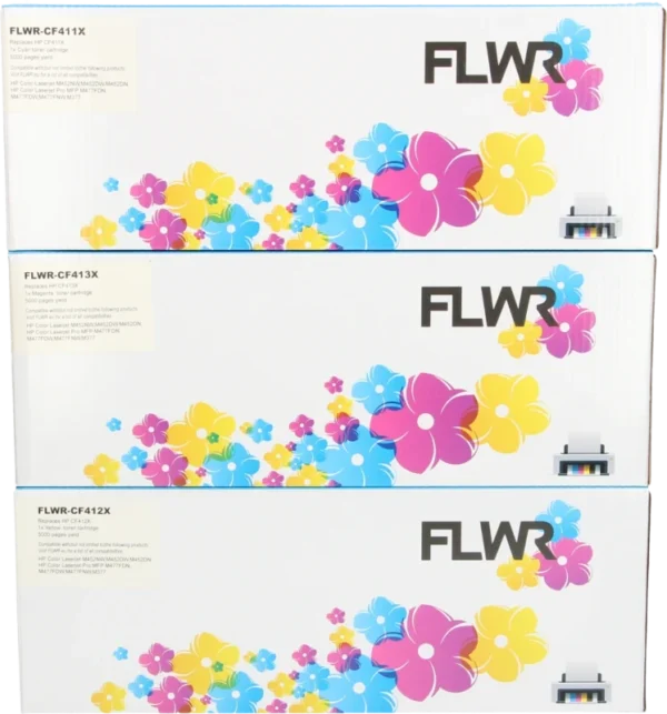 FLWR HP 410X 3 pack kleur