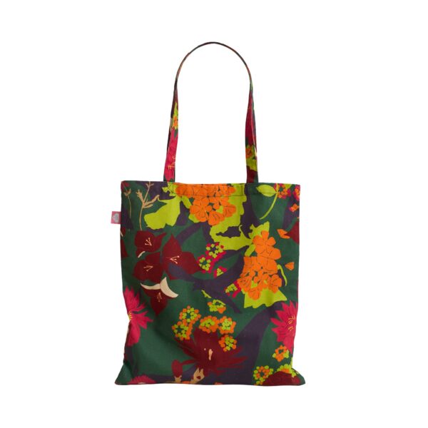 FRIDA x LOST PATTERN Fridas Garden Tote Bag Purple