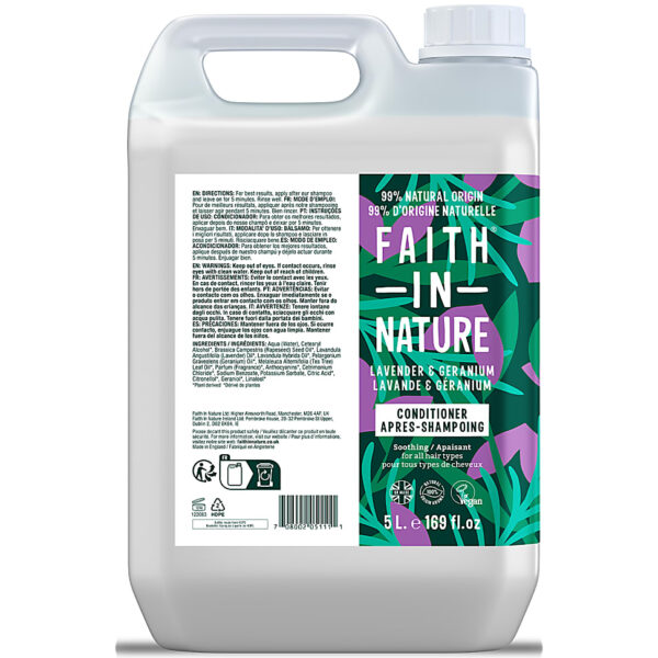 Faith in Nature Lavender Geranium Conditioner 5L