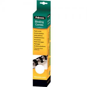 Fellowes 53320 16mm White Comb 25pk 20635J