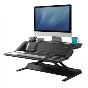 Fellowes 8081001 Lotus DX Sit Stand Workstation Black 28827J