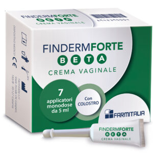 Finderm forte beta crema vaginale 7 applicatori 5 ml farmitalia srl