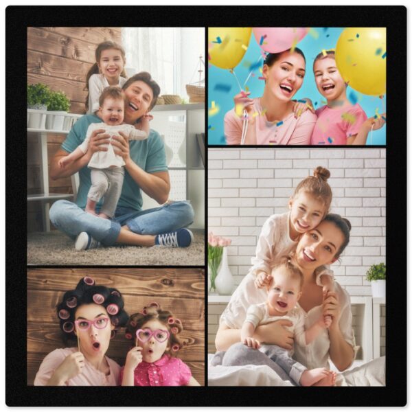 Foam Board Prints | 10x10 | High Quality Foam Board Printing | Bordered Collage | Ready To Hang | Full Colour Printing | ASDA photo