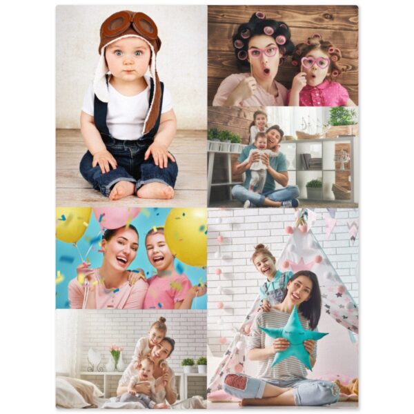 Foam Board Prints | 12x16 | High Quality Foam Board Printing | Borderless Collage | Ready To Hang | Full Colour Printing | ASDA photo