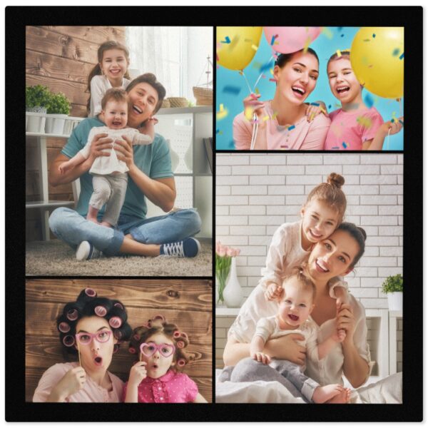 Foam Board Prints | 16x16 | High Quality Foam Board Printing | Bordered Collage | Ready To Hang | Full Colour Printing | ASDA photo