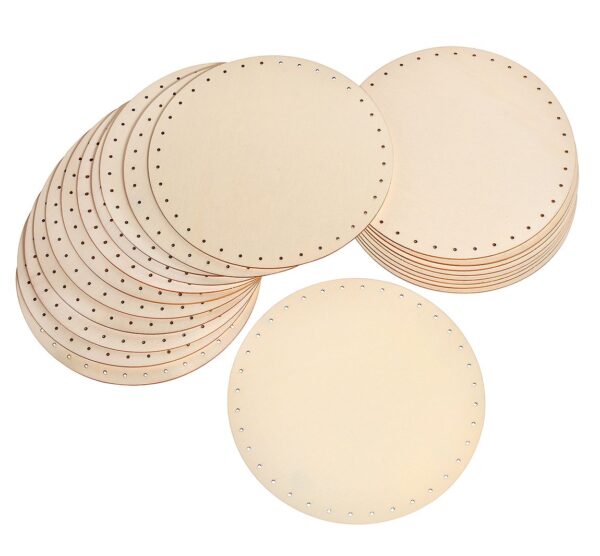 Fonds pour ouvrage en rotin VBS Rond 20 pc ⌀ 25 cm