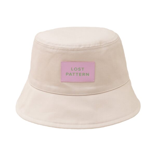 Forest Cotton Reversible Bucket Hat Cream