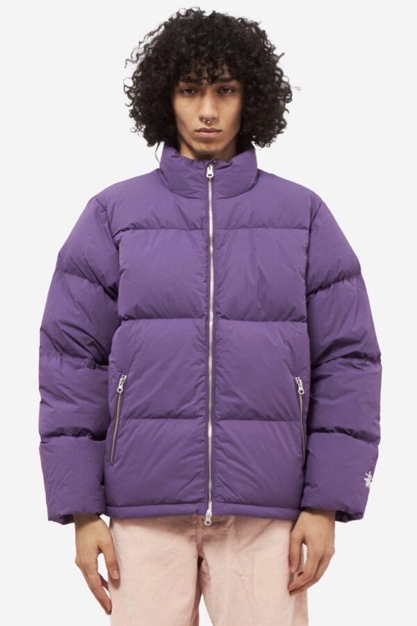 Giubbino NYLON DOWN PUFFER in nylon viola