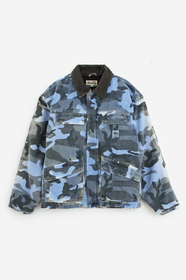 Giubbino SPRAYDYE CANVAS SHOP in cotone camouflage