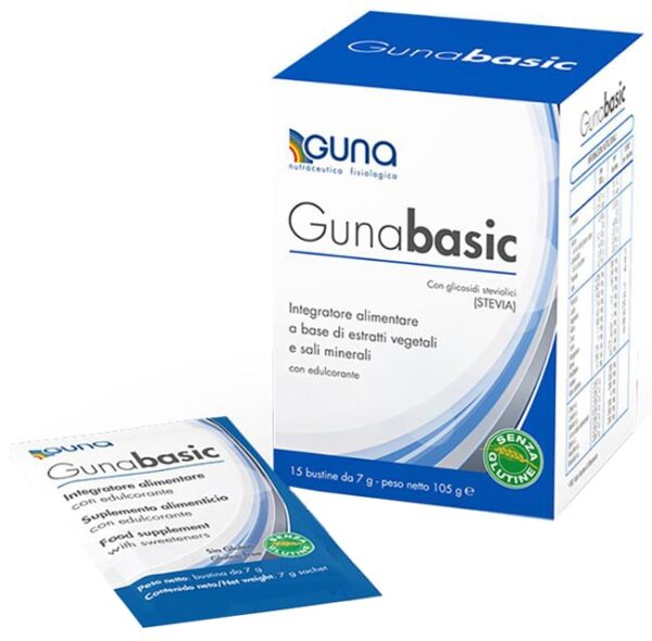 Guna basic polvere 15 bustine da 7g