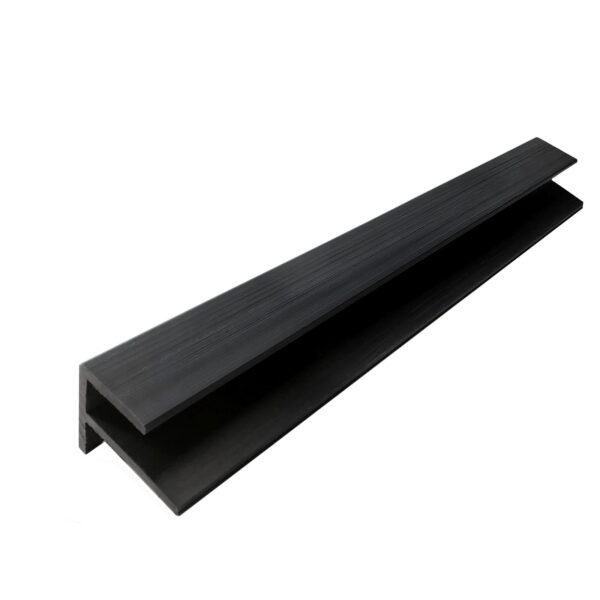 HD Clad Pro F Shape Trim for Composite Cladding 45 x 60mm Carbon