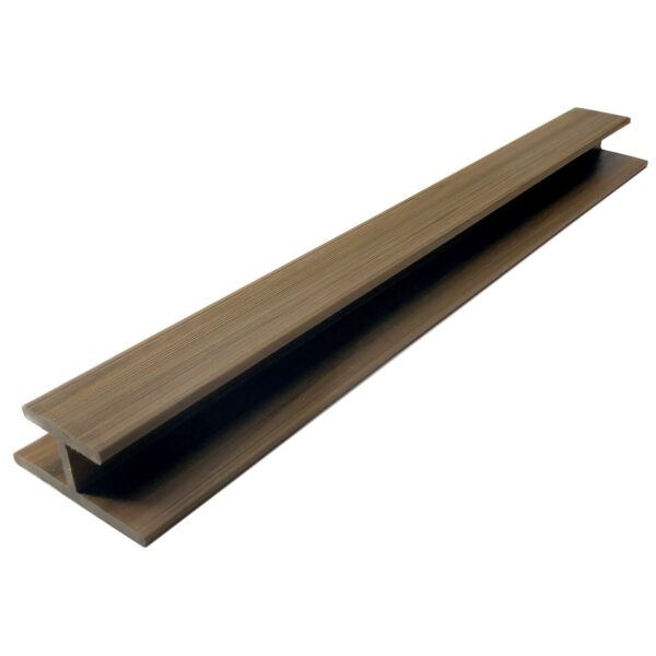 HD Clad Pro I Shape Trim for Composite Cladding 45 x 33mm Cedar Brown