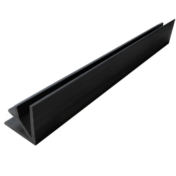 HD Clad Pro Inside Corner Angle for Composite Cladding 69 x 69mm Carbon