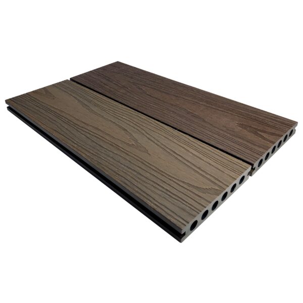 HD Deck Dual Coloured Natural Composite Decking 225 x 143 x 3600mm Walnut Oak