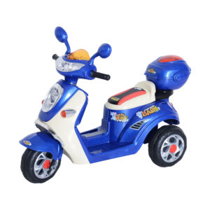 HOMCOM Electric Ride on Toy Tricycle Car Blue