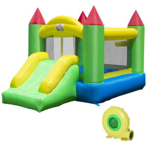 HOMCOM Inflatable Kids Bounce Jumper w Blower