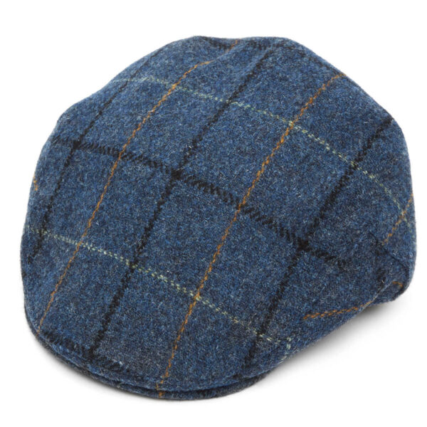 Harris Tweed Balmoral Flat Cap in L008