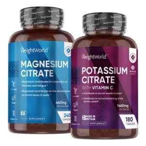 Heart Health Essentials Magnesium Potassium Supplements WeightWorld UK