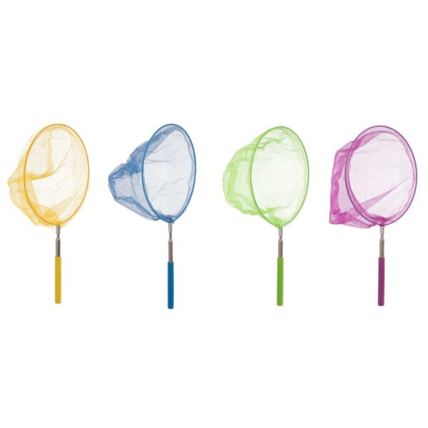 Hot Shots Extendable Kids Fishing Net | 4 Colours Available Supplied Randomly