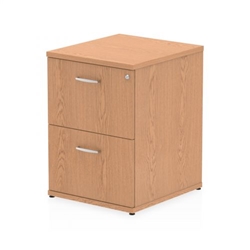 Impulse Filing Cabinet 2 Drawer Oak - I000780