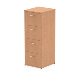 Impulse Filing Cabinet 4 Drawer Oak I000782