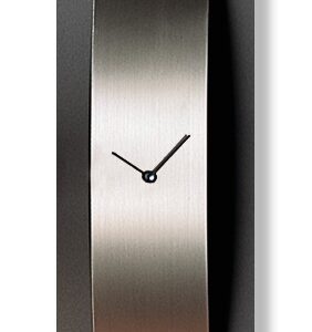 Jacob Jensen Stainless Steel and Grey Wall Clock