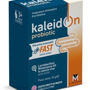 Kaleidon probiotic fast frutti di bosco 10 bustine menarini srl