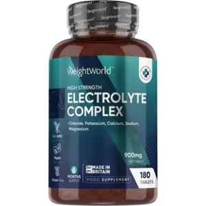 Keto Electrolyte Capsules 900 mg 180 Capsules Supplement for Electrolyte balance