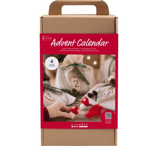 Kit créatif calendrier de lAvent Feutrage