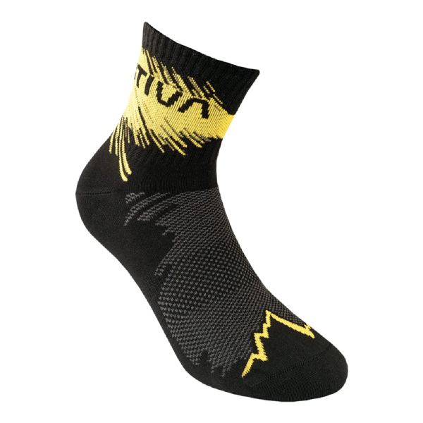 La Sportiva calcetines Trail Running Negro Amarillo M 38 40