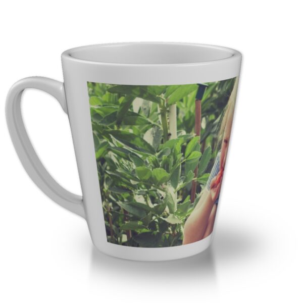 Latte Photo Mug | Personalised Latte Mugs | 12oz Latte Mug | Add Your Own Photo | Dishwasher and Microwave Safe | Sleak Design | ASDA photo