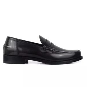 Leather loafers