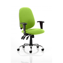 Lisbon Task Operator Chair Swizzle Colour With Arms KCU