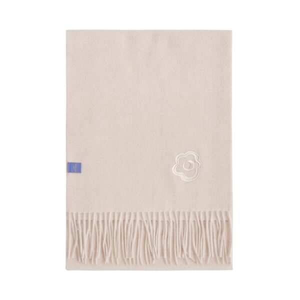 Lost in Warmth Classic Cashmere Scarf Cream