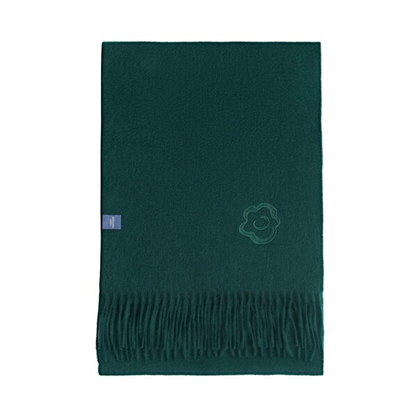 Lost in Warmth Classic Cashmere Scarf Hunter Green