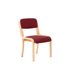 Madrid Visitor Chair Chilli Colour Without Arms KCUP039