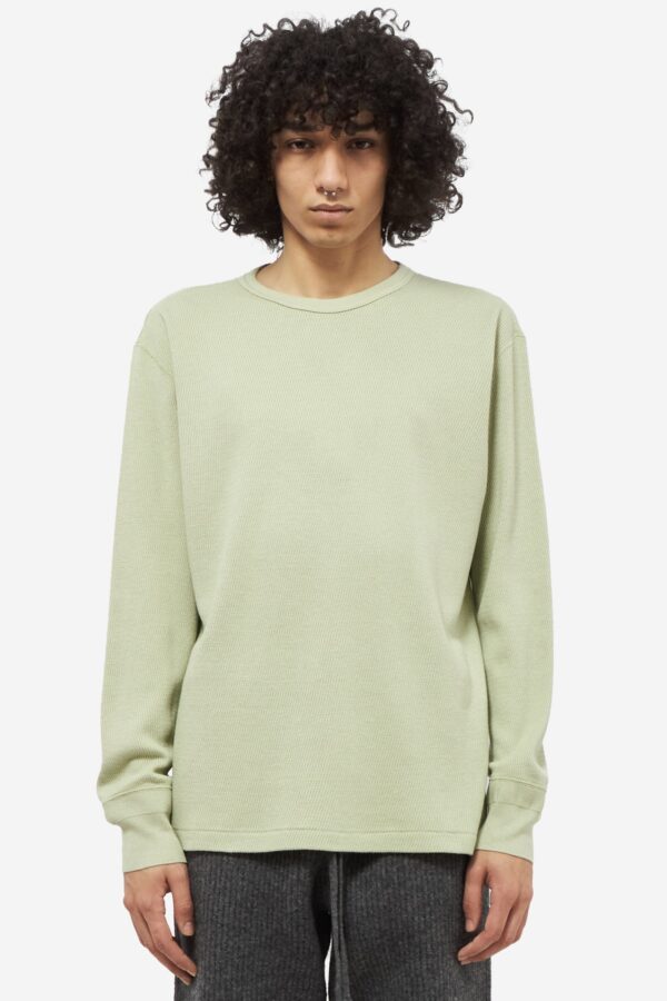 Maglia LIGHT THERMAL in cotone verde