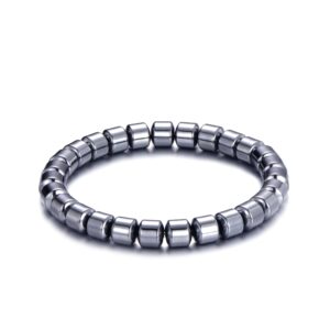 Mens Hematite Stretch Bracelet