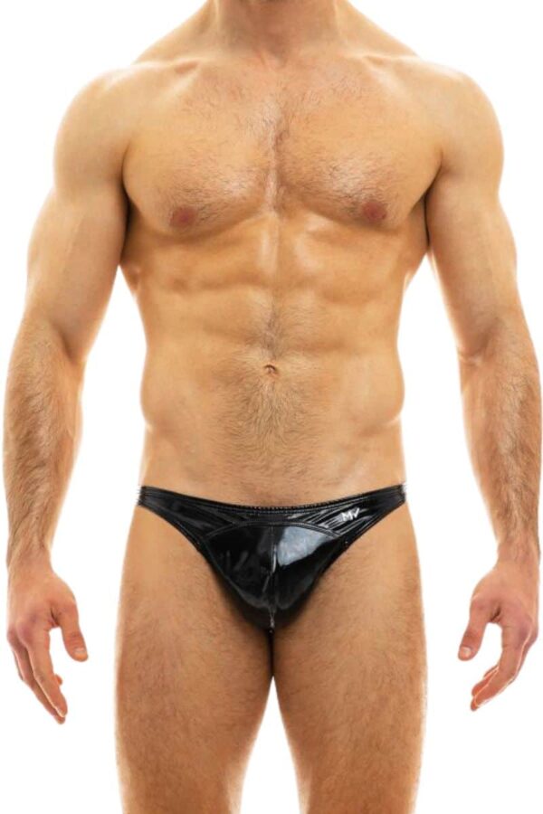 Modus Vivendi PVC Vinyl Mini Briefs Black Polyester L