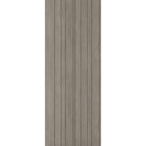 Montreal Pre finished Light Grey Laminate Internal Door