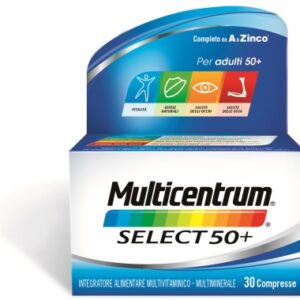 Multicentrum select 50+ 30 compresse pfizer italia