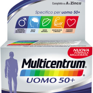 Multicentrum uomo 50+ 30 compresse pfizer italia