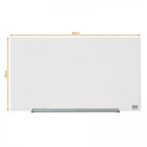 Nobo 1905175 Impression Pro Glass Magnetic Whiteboard 680x380mm 29131J