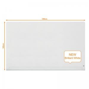 Nobo 1905193 Impression Pro Glass Magnetic Whiteboard 1900x1000mm