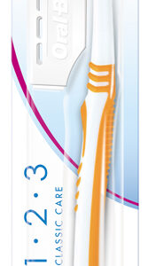 Oral b spazzolino 123 classic care 40 medio