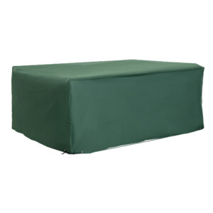 Outsunny Garden Furniture Cover 600D Oxford Patio Set Protection Waterproof Anti UV 245 x 165 x 55cm Green Aosom UK