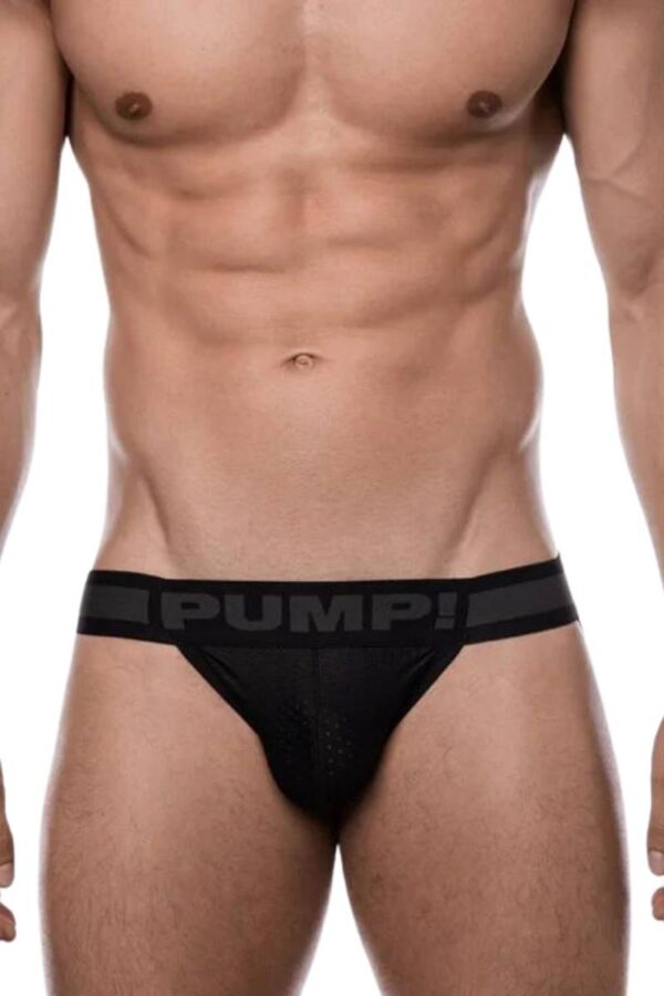 PUMP Underwear Ninja Micro Mesh Jockstrap Black Nylon XL