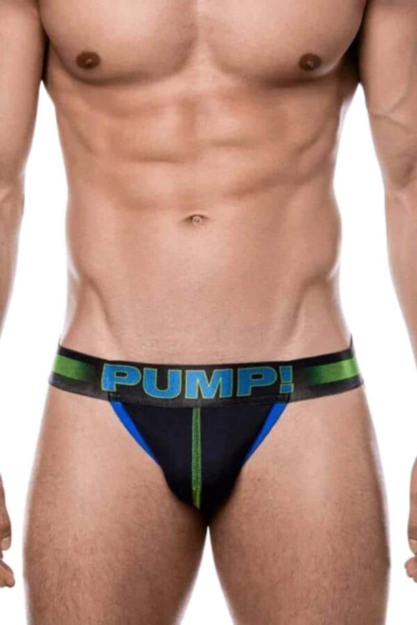 PUMP Underwear Play Jockstrap Green CottonMesh L