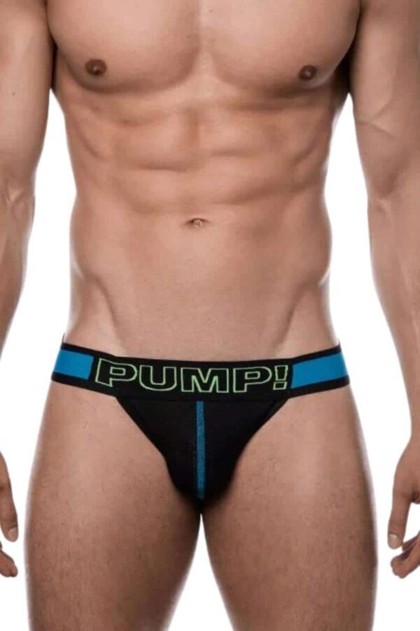 PUMP Underwear Sonic Micro Mesh Jockstrap Black Nylon L