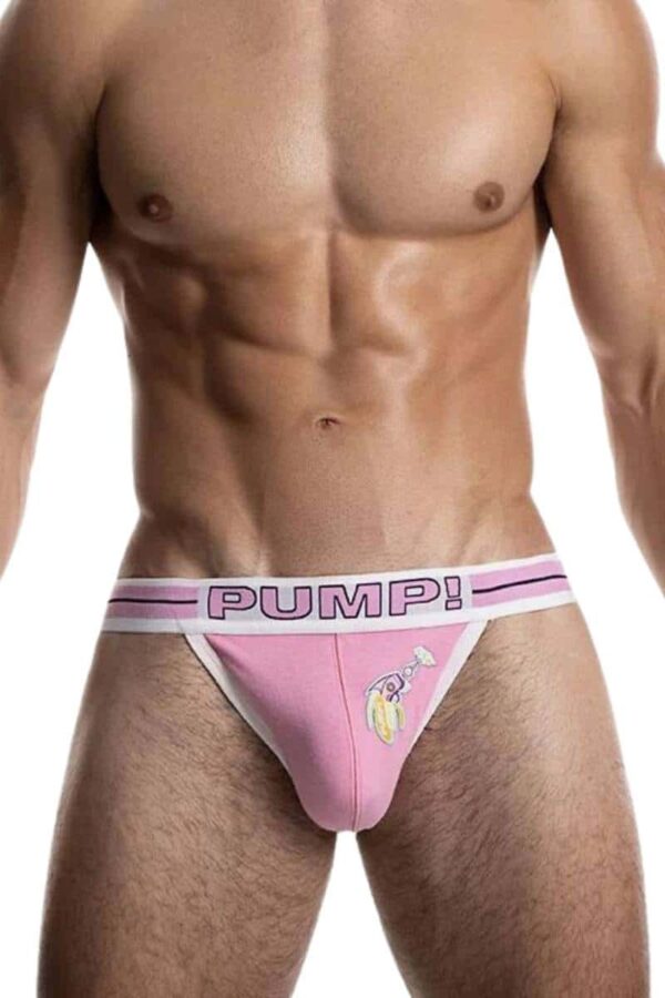 PUMP Underwear Space Candy Cotton Jockstrap Pink Cotton L